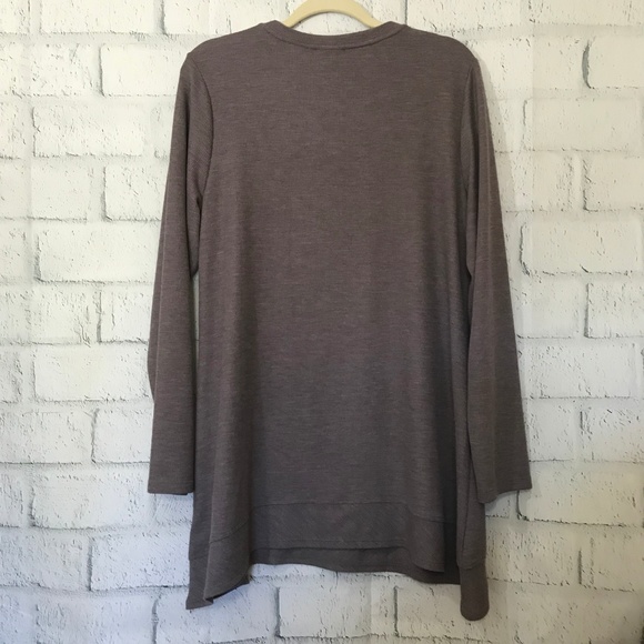 LOGO by Lori Goldsmith  Size Large Sweater Purple - Picture 8 of 8